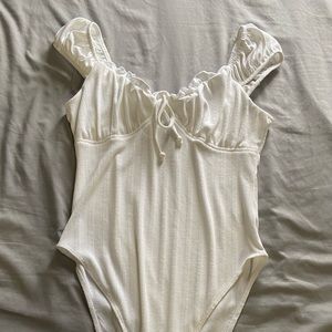 White Body-Suit From Wild Fable. Let me Know if your Interested!!